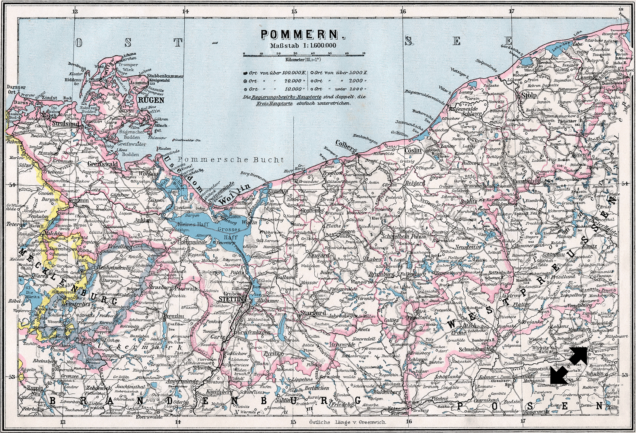 Provinz Pommern 1905