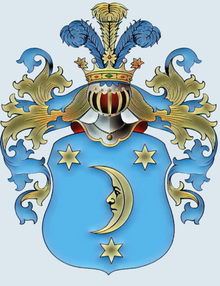 Wappen der Familie von Chamier Gliszczinski